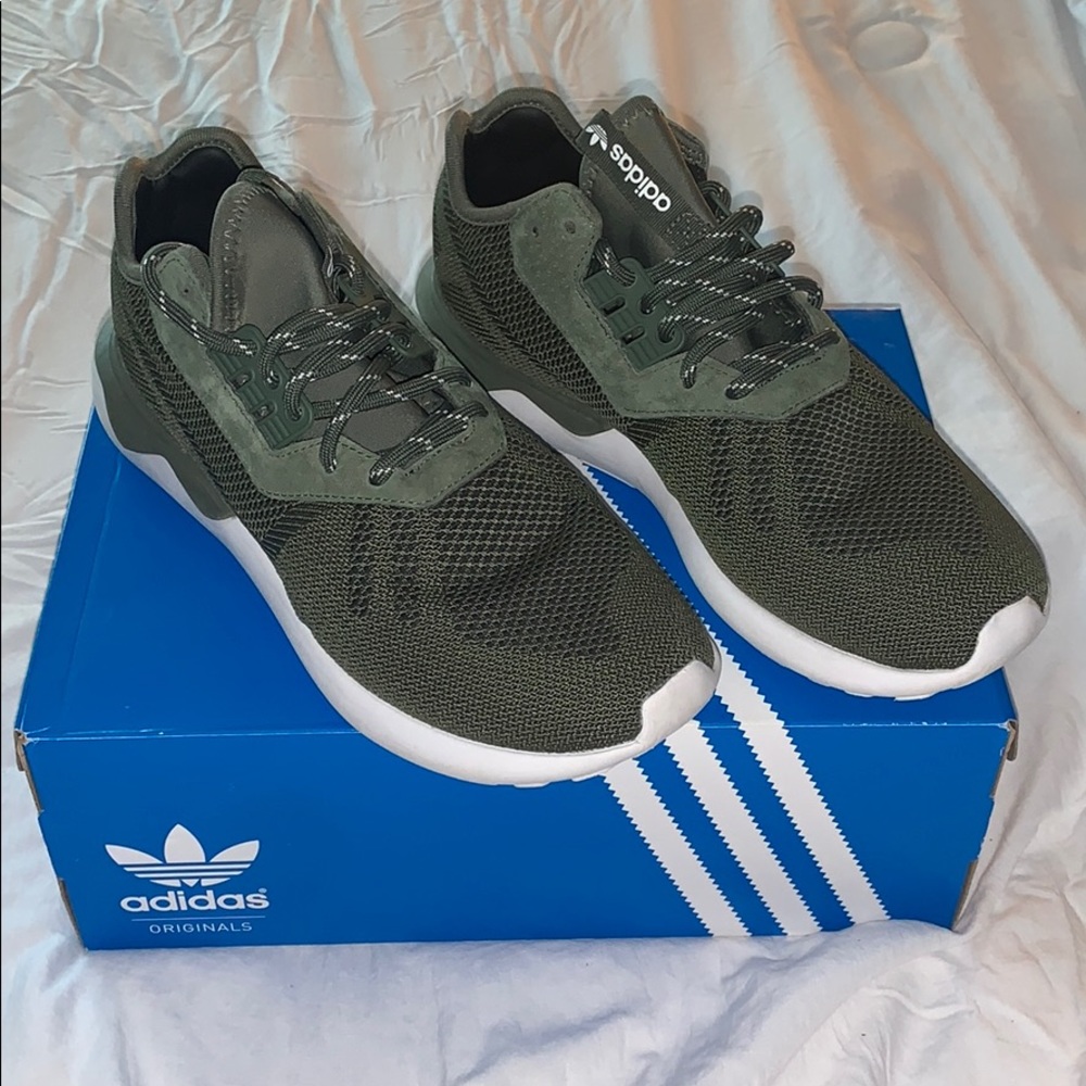 Tubular Runner Weave Sneakers (Adidas)